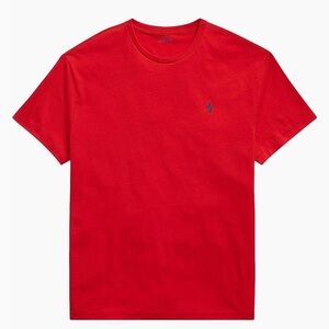 Nwt Polo By Ralph Lauren Red 100% Cotton T Shirt Xxl